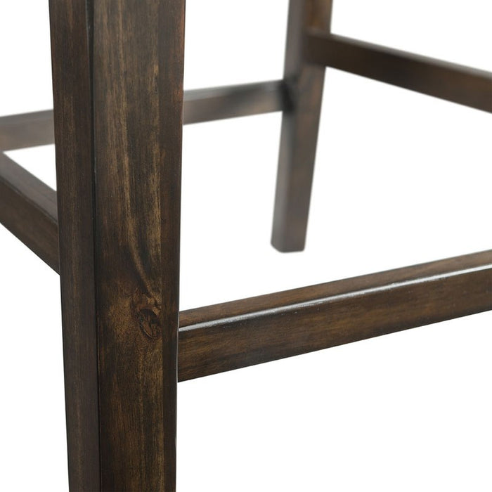 Mango Counter Height Side Chair (Set of 2) in Dark Brown - Jack’s Furniture and More (Laredo, TX)