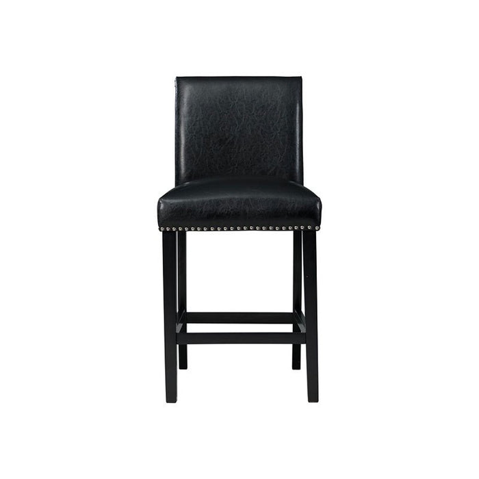 Meridian Counter Height Chair (Set of 2) in Black - Jack’s Furniture and More (Laredo, TX)