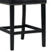 Meridian Counter Height Chair (Set of 2) in Black - Jack’s Furniture and More (Laredo, TX)
