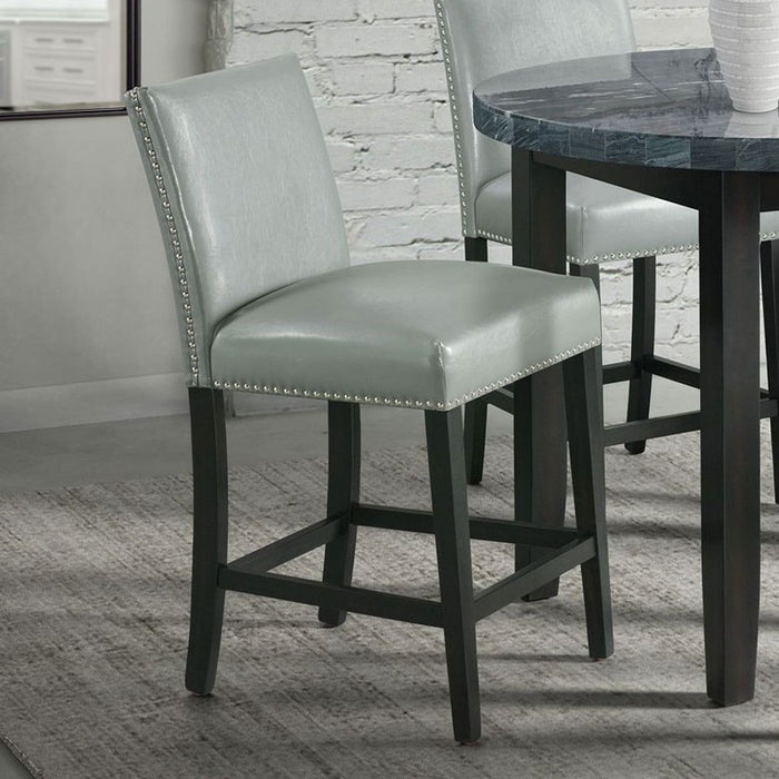 Meridian Counter Height Chair (Set of 2) in Grey - Jack’s Furniture and More (Laredo, TX)