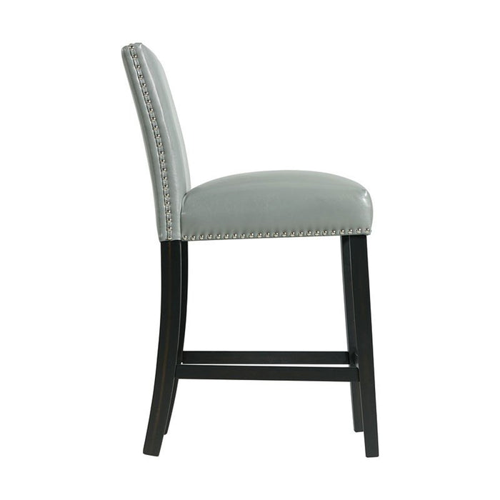 Meridian Counter Height Chair (Set of 2) in Grey - Jack’s Furniture and More (Laredo, TX)