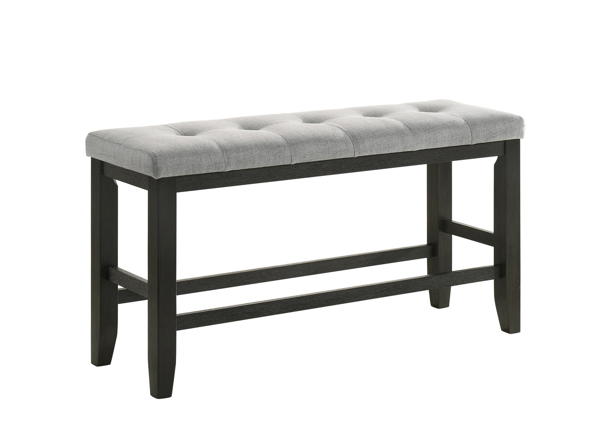 Bardstown Counter Height Bench Wheat Charcoal - Jack’s Furniture and More (Laredo, TX)