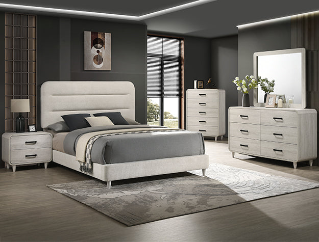 Nyomi Night Stand - White