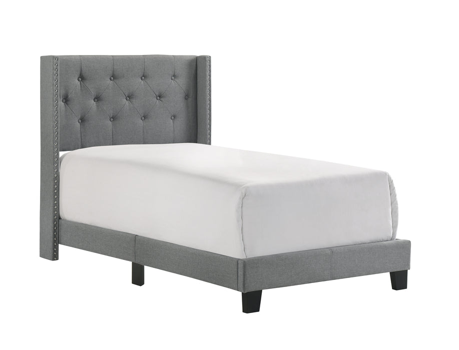 MAKAYLA TWIN BED GREY