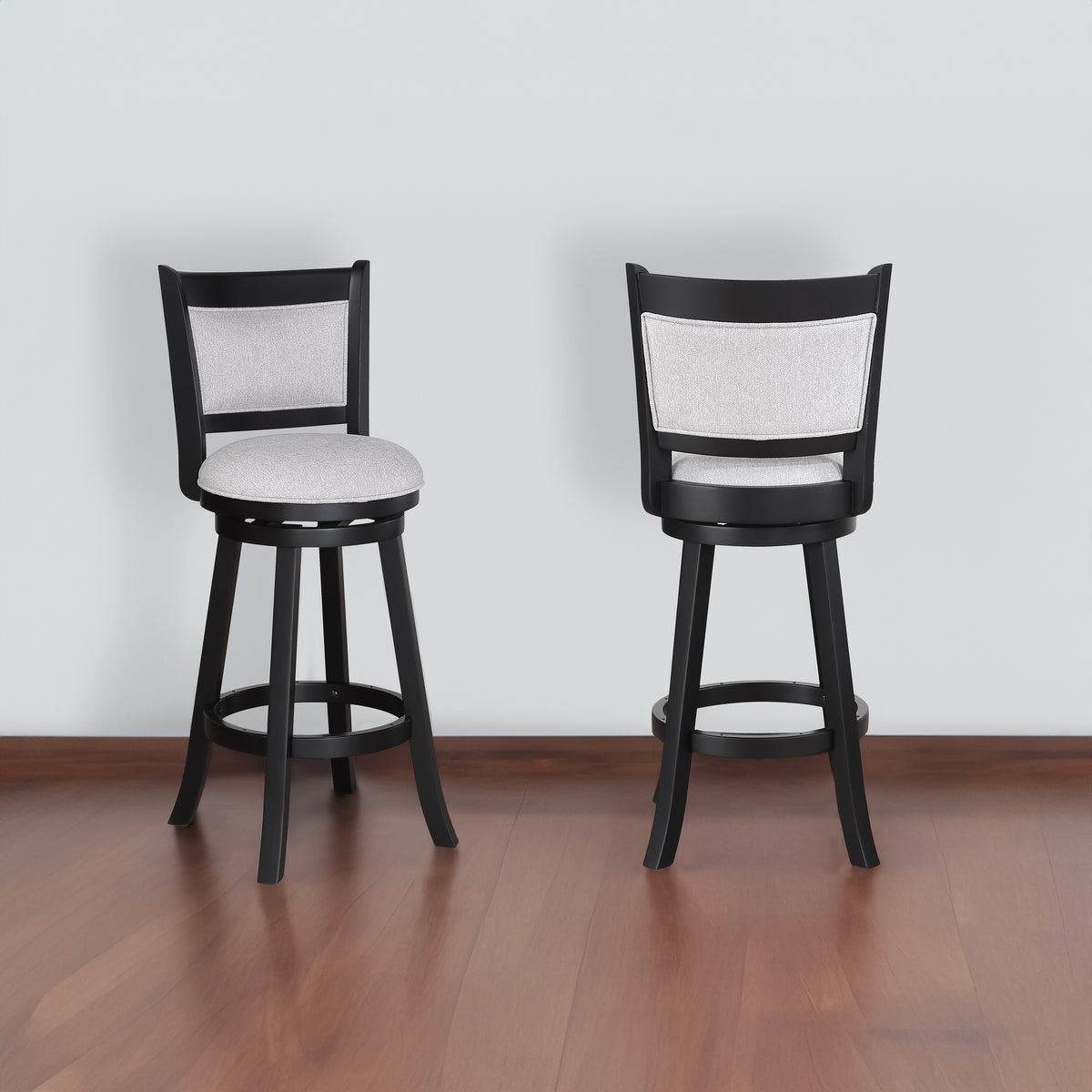 Cecil Swivel Bar Stool Dove Knockdown - Jack’s Furniture and More (Laredo, TX)