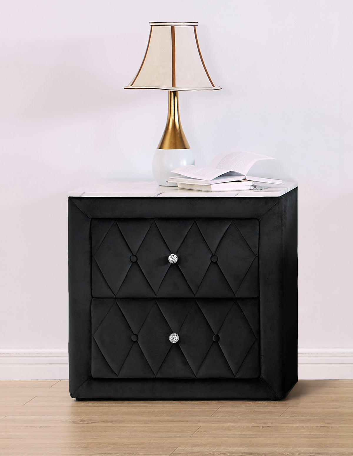 Annabelle Nightstand Black