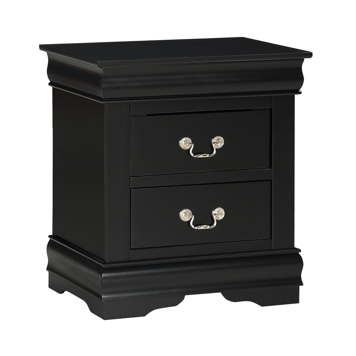 Louis Philip Nightstand Black - Jack’s Furniture and More (Laredo, TX)