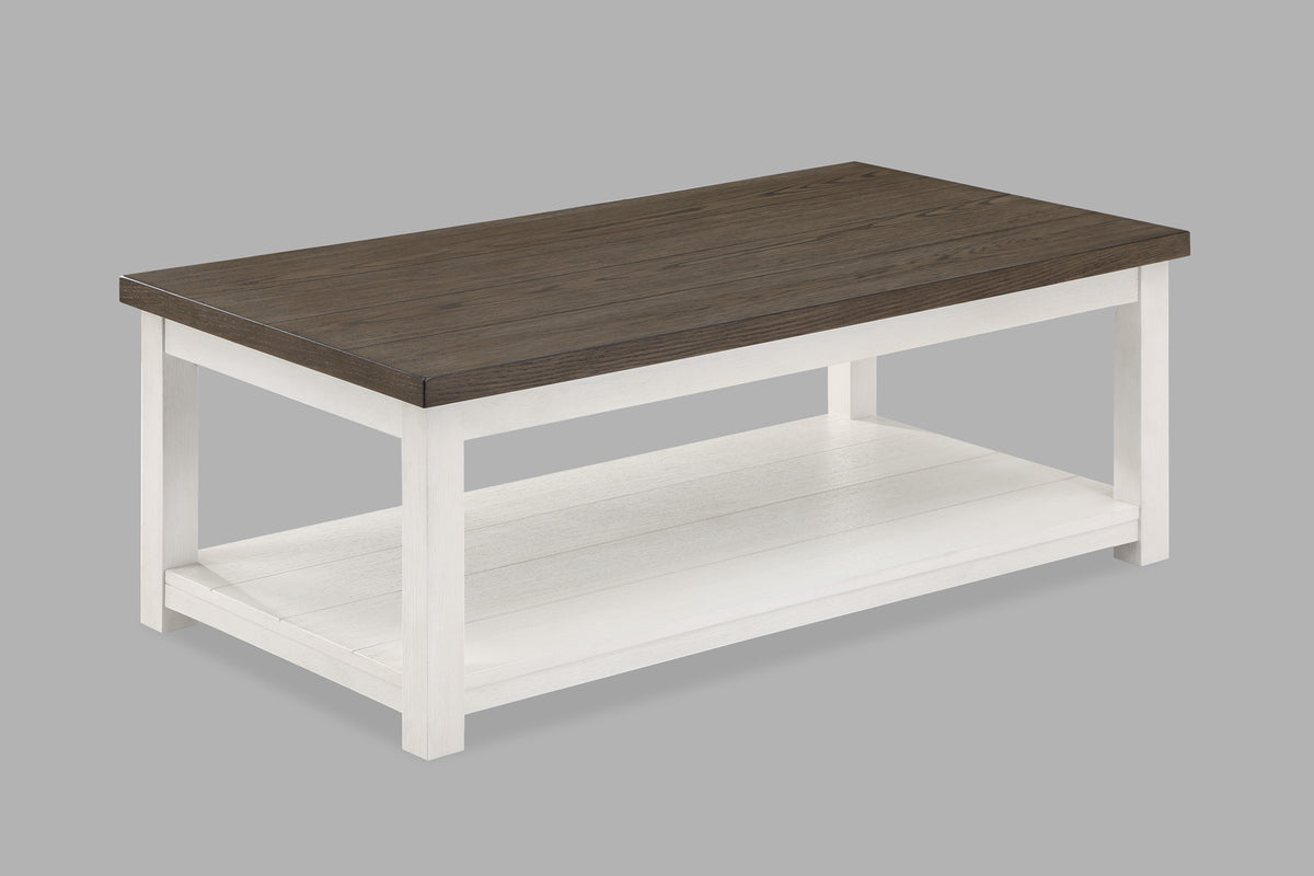 Dakota Coffee Table with Casters - Jack’s Furniture and More (Laredo, TX)