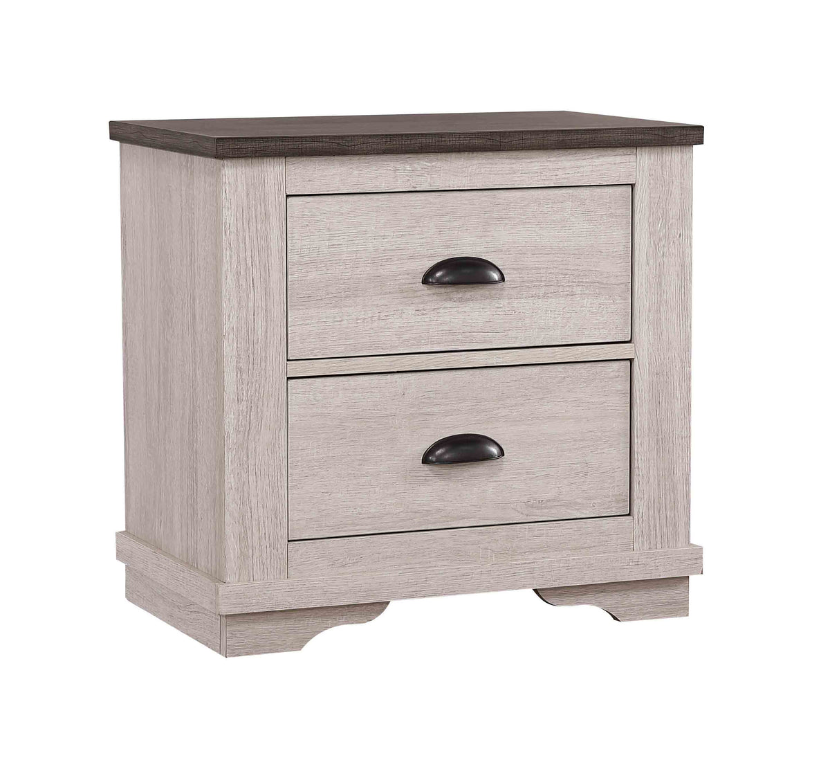 CORALEE NIGHTSTAND CHALK/GREY - Jack’s Furniture and More (Laredo, TX)