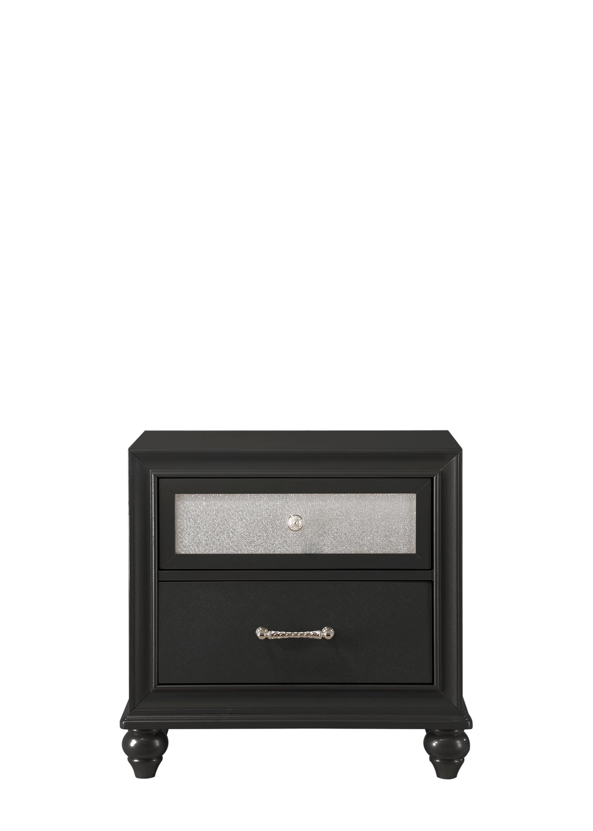 Lila Nightstand Black - Jack’s Furniture and More (Laredo, TX)