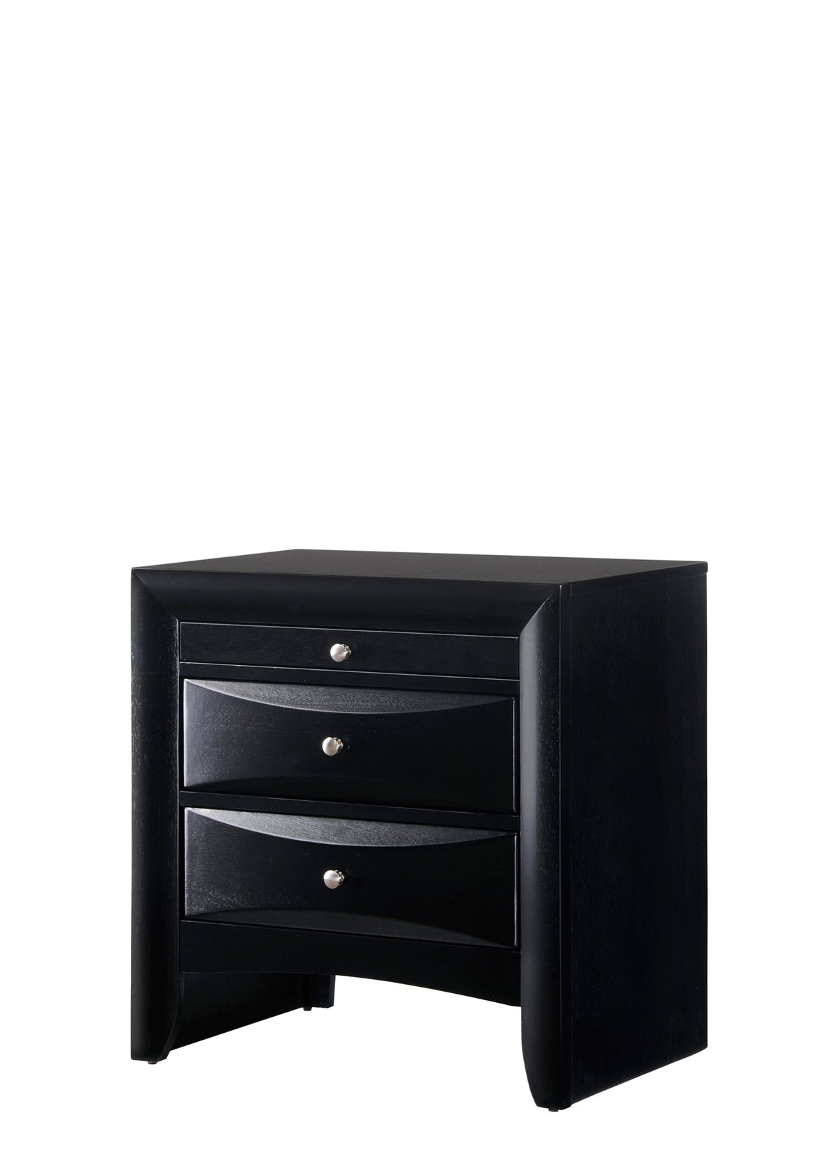 Black Emily Nightstand - Jack’s Furniture and More (Laredo, TX)
