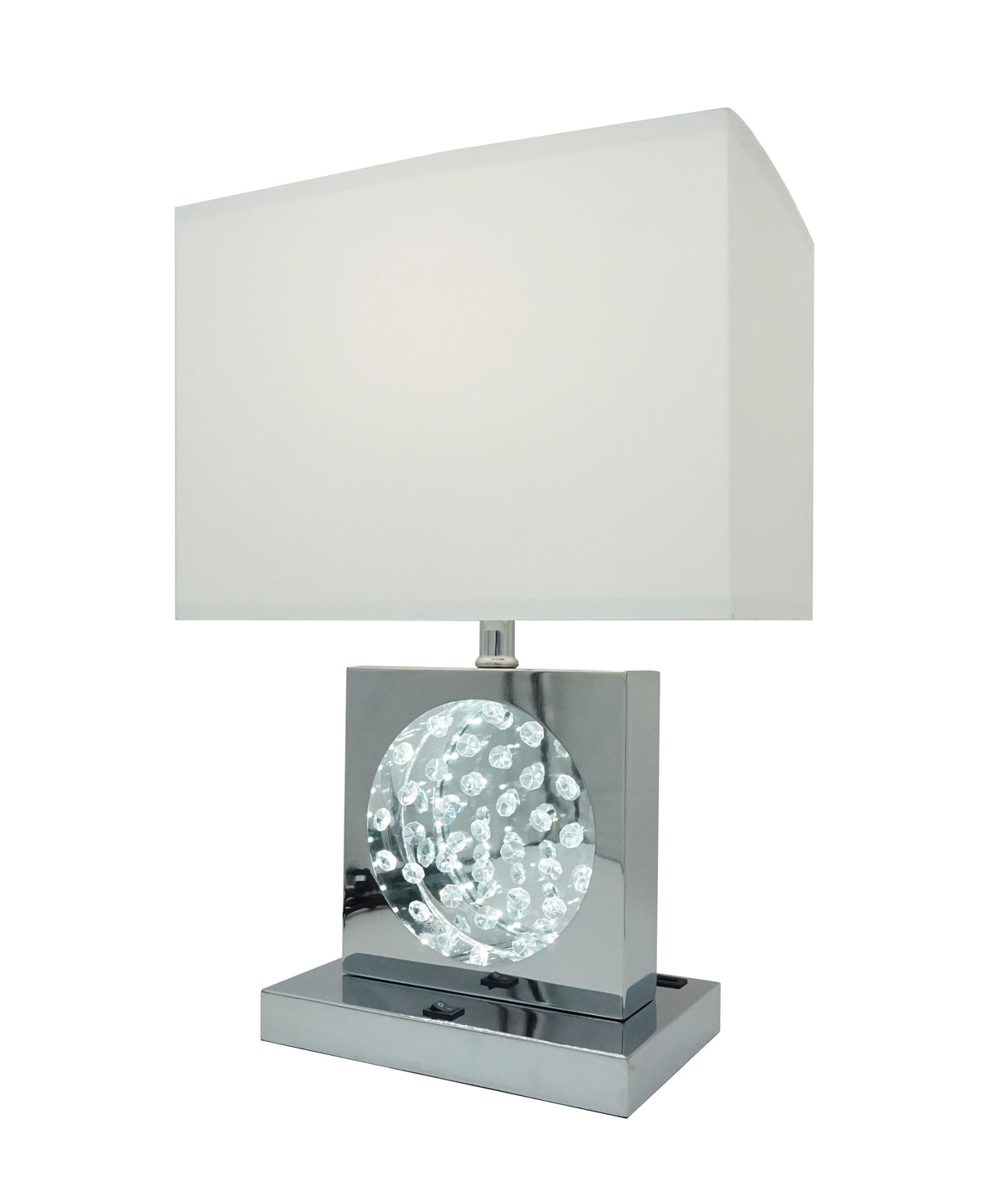 Table Lamp Chrome-led Accent - Jack’s Furniture and More (Laredo, TX)