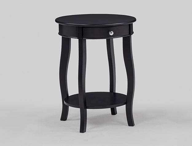 Jacie Chairside Table Black