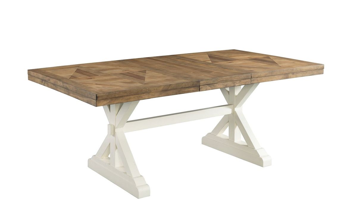 Park Creek Rectangular Dining Table in Two-Tone - Jack’s Furniture and More (Laredo, TX)