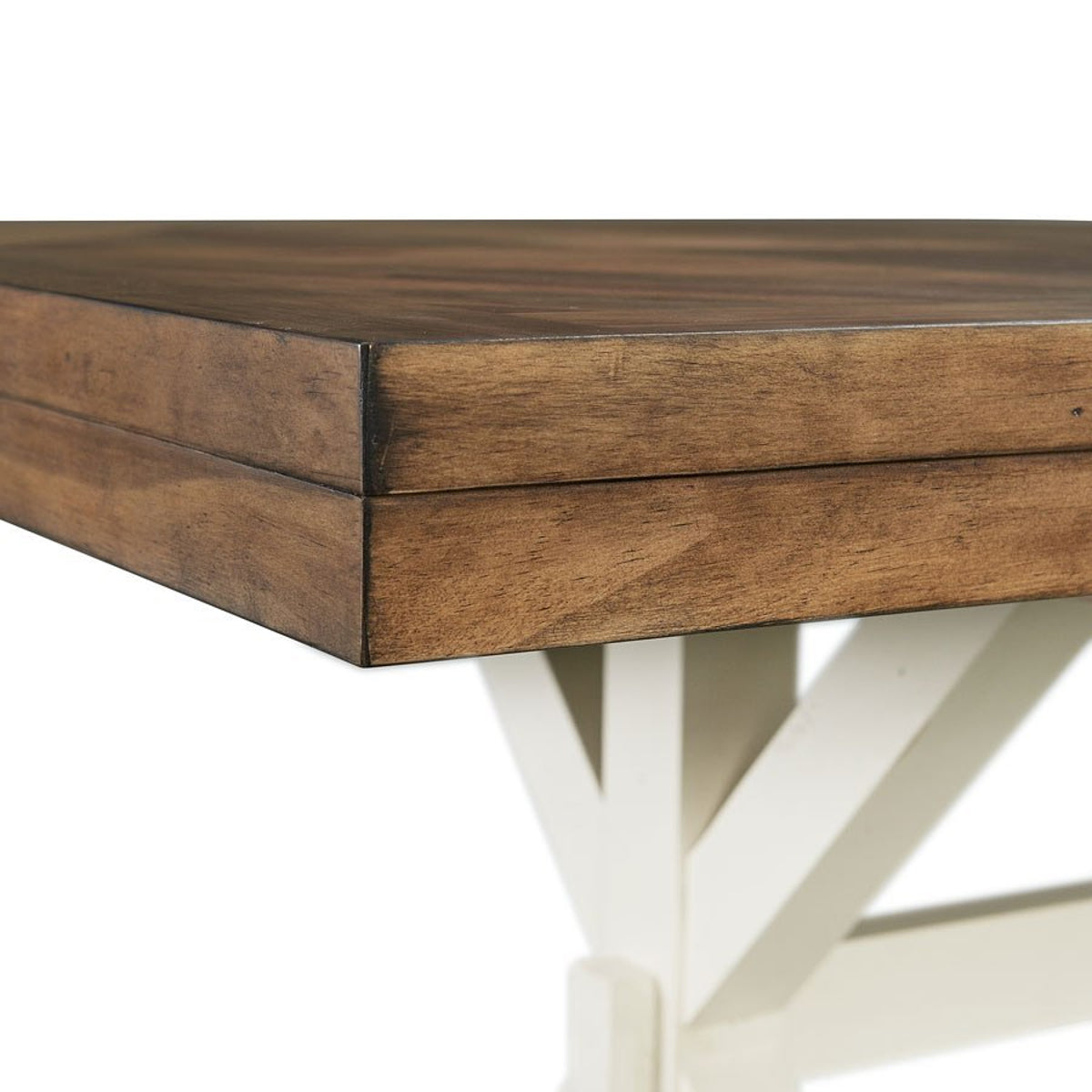 Park Creek Rectangular Dining Table in Two-Tone - Jack’s Furniture and More (Laredo, TX)