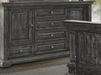 Elements International Condesa Grey 8 Drawer Dresser in Gray image
