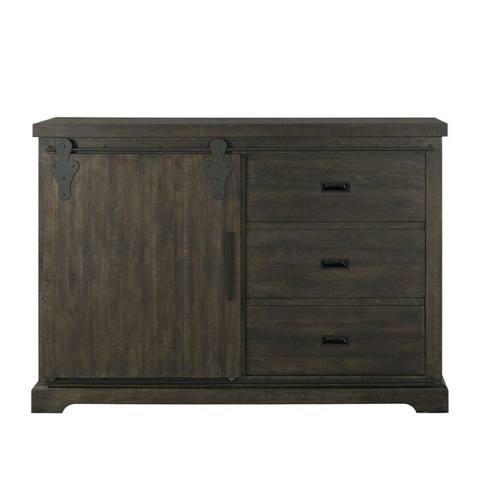 Stone Stone Server in Dark Ash - Jack’s Furniture and More (Laredo, TX)