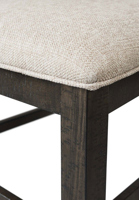 Stone Swirl Back Side Chair (Set of 2) in Cream/Dark Ash - Jack’s Furniture and More (Laredo, TX)