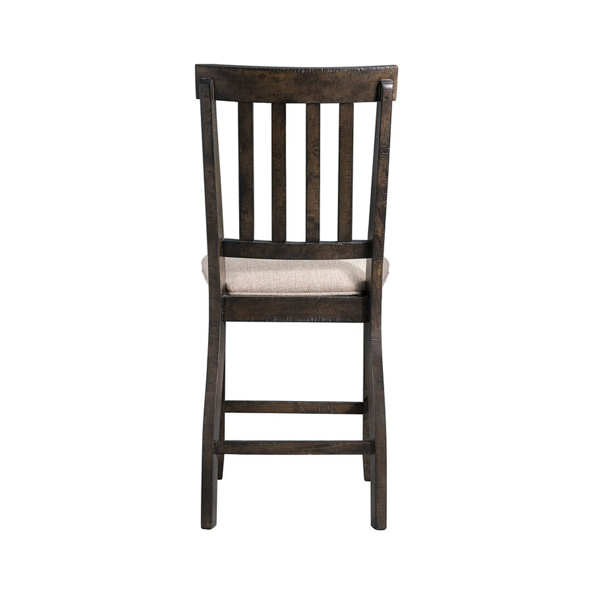 Stone Counter Height Chair (Set of 2) in Cream/Dark Ash - Jack’s Furniture and More (Laredo, TX)