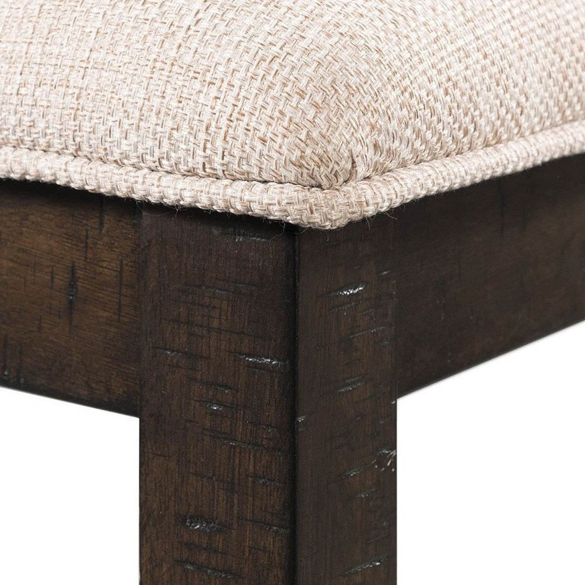 Stone Counter Height Chair (Set of 2) in Cream/Dark Ash - Jack’s Furniture and More (Laredo, TX)