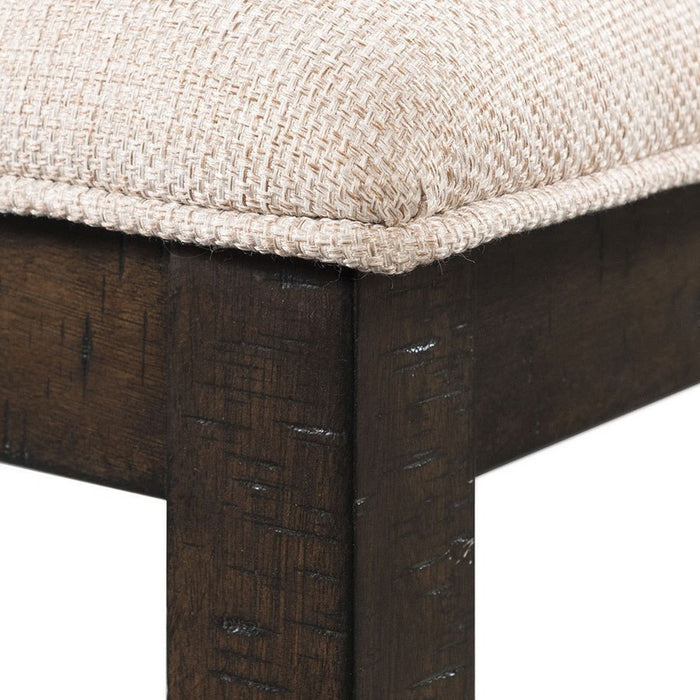 Stone Counter Height Chair (Set of 2) in Cream/Dark Ash - Jack’s Furniture and More (Laredo, TX)