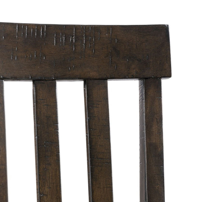 Stone Counter Height Chair (Set of 2) in Cream/Dark Ash - Jack’s Furniture and More (Laredo, TX)