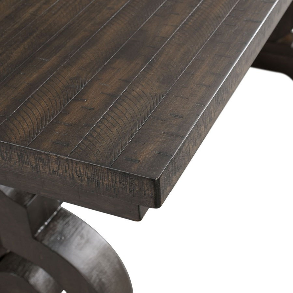 Stone Counter Height Dining Table in Dark AshC - Jack’s Furniture and More (Laredo, TX)
