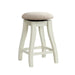 Stone 24 Inch Counter Height Stool (Set of 2) in White - Jack’s Furniture and More (Laredo, TX)