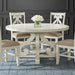 Stone Round Dining Table in White - Jack’s Furniture and More (Laredo, TX)