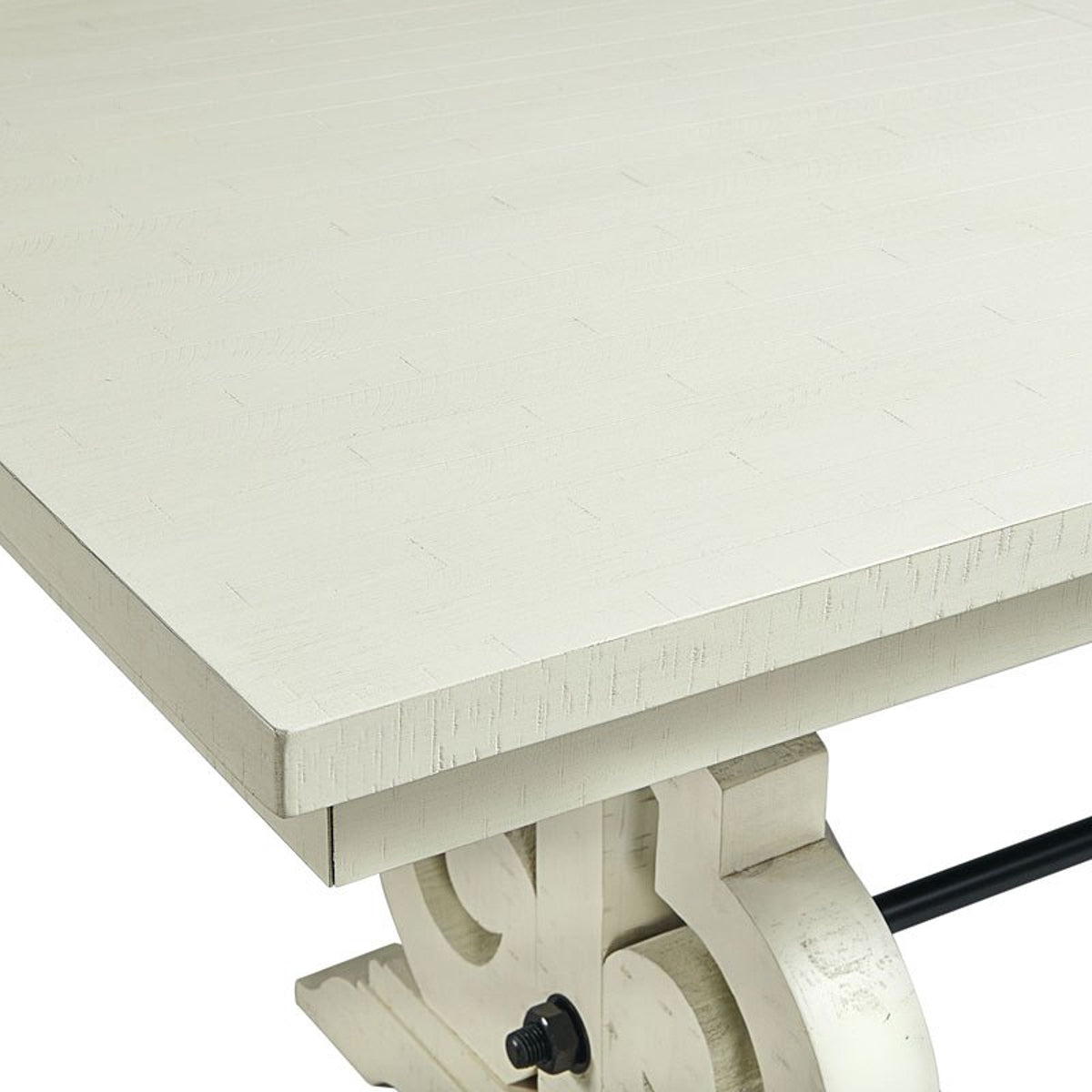 Stone Counter Height Dining Table in WhiteC - Jack’s Furniture and More (Laredo, TX)