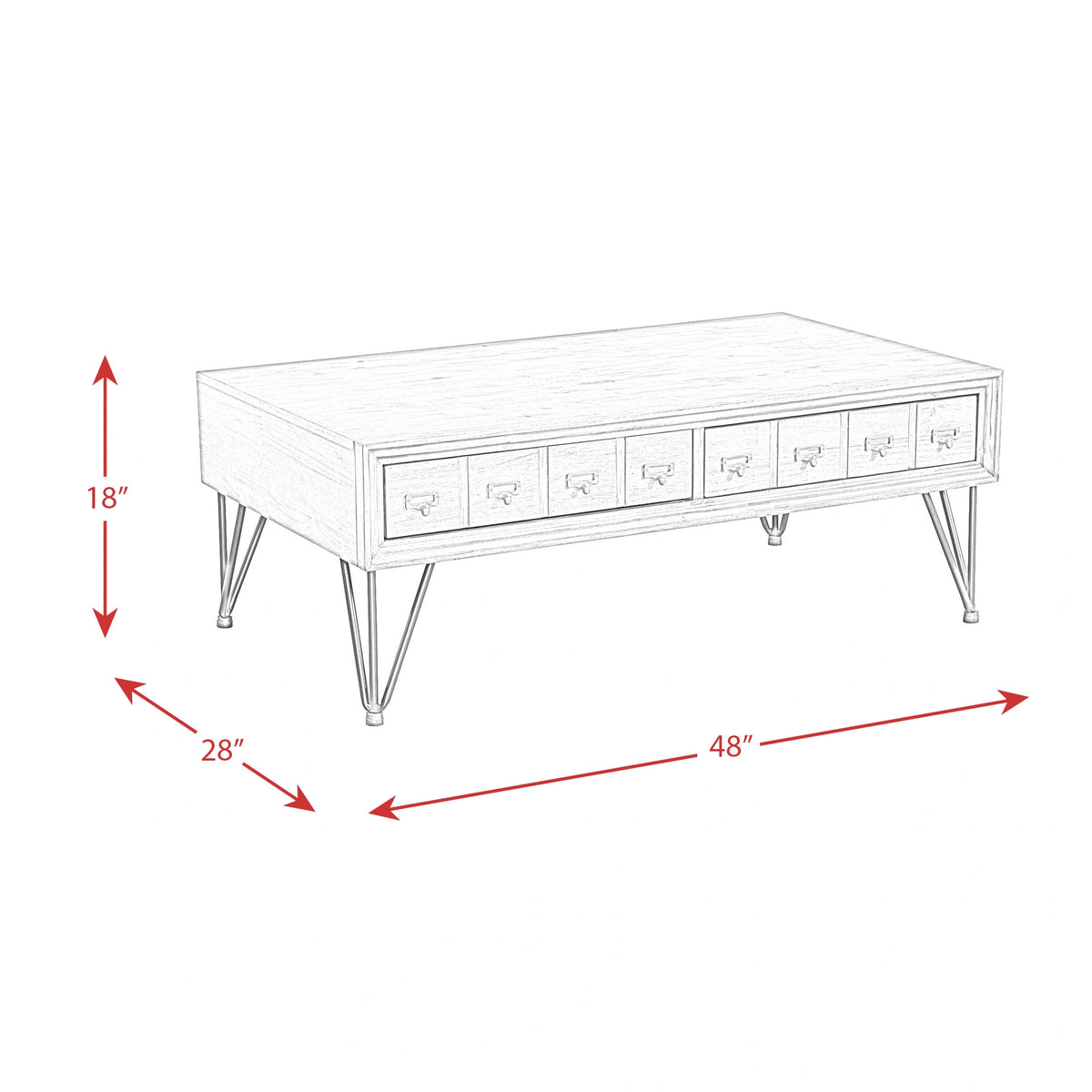 Boone Occasional Coffee Table