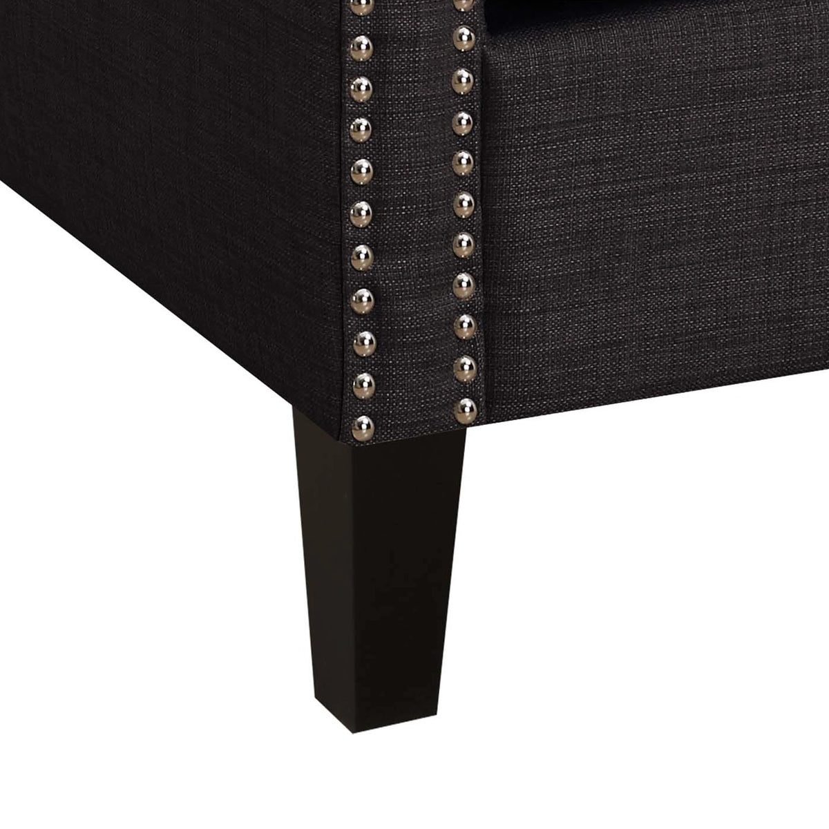Erica 497 Chair W/Chrome Nails Heirloom Charcoal (ISTA 3)