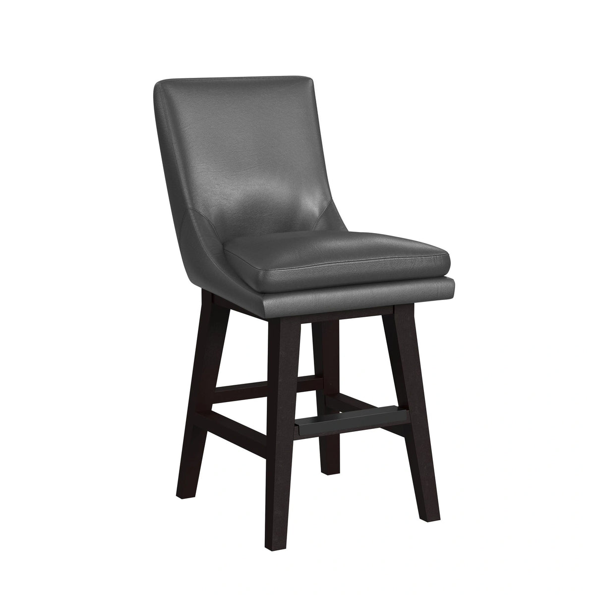 Villanova Swivel Counter Stool in Espresso (2 Per Carton)