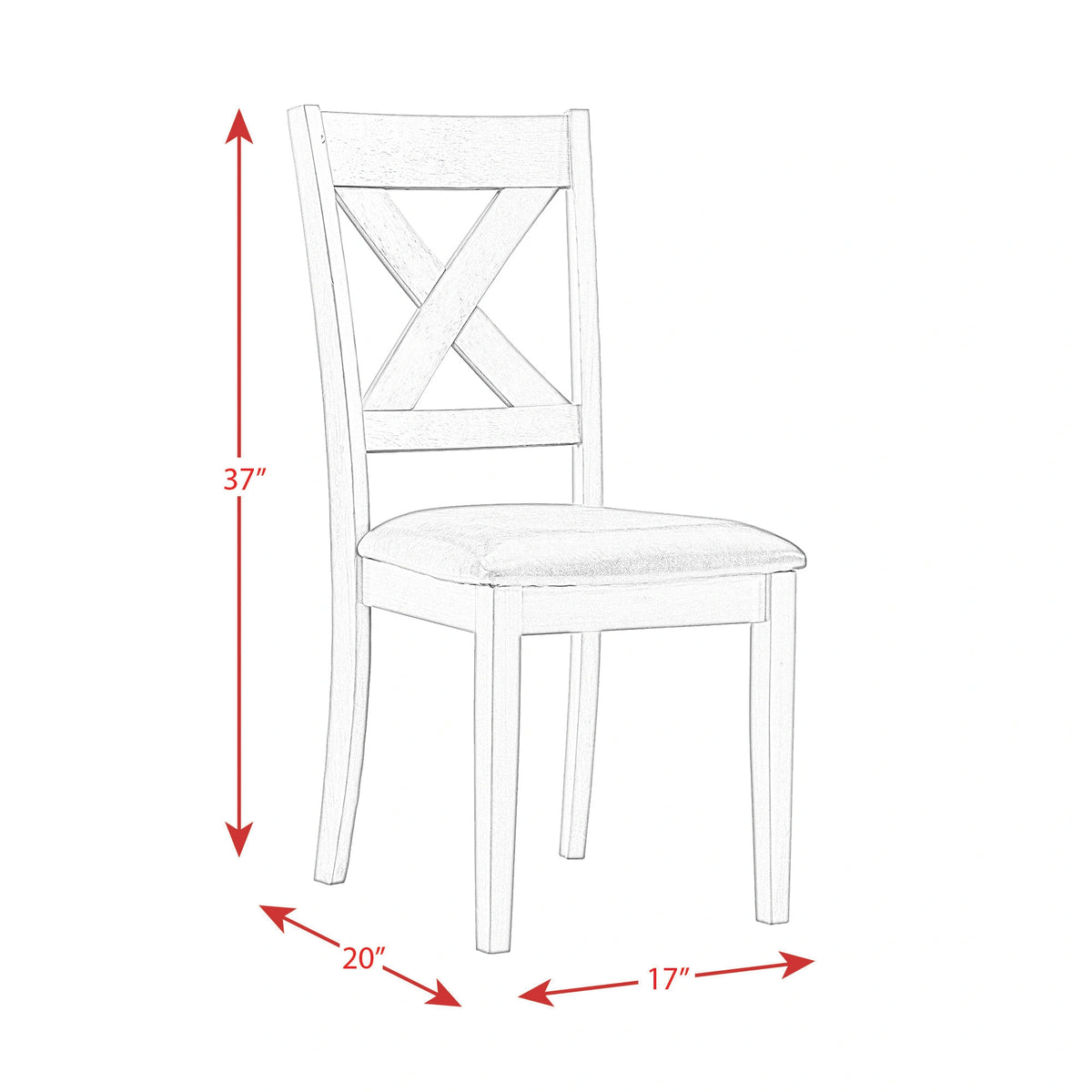 Alex Side Chair (2 Per Pack)