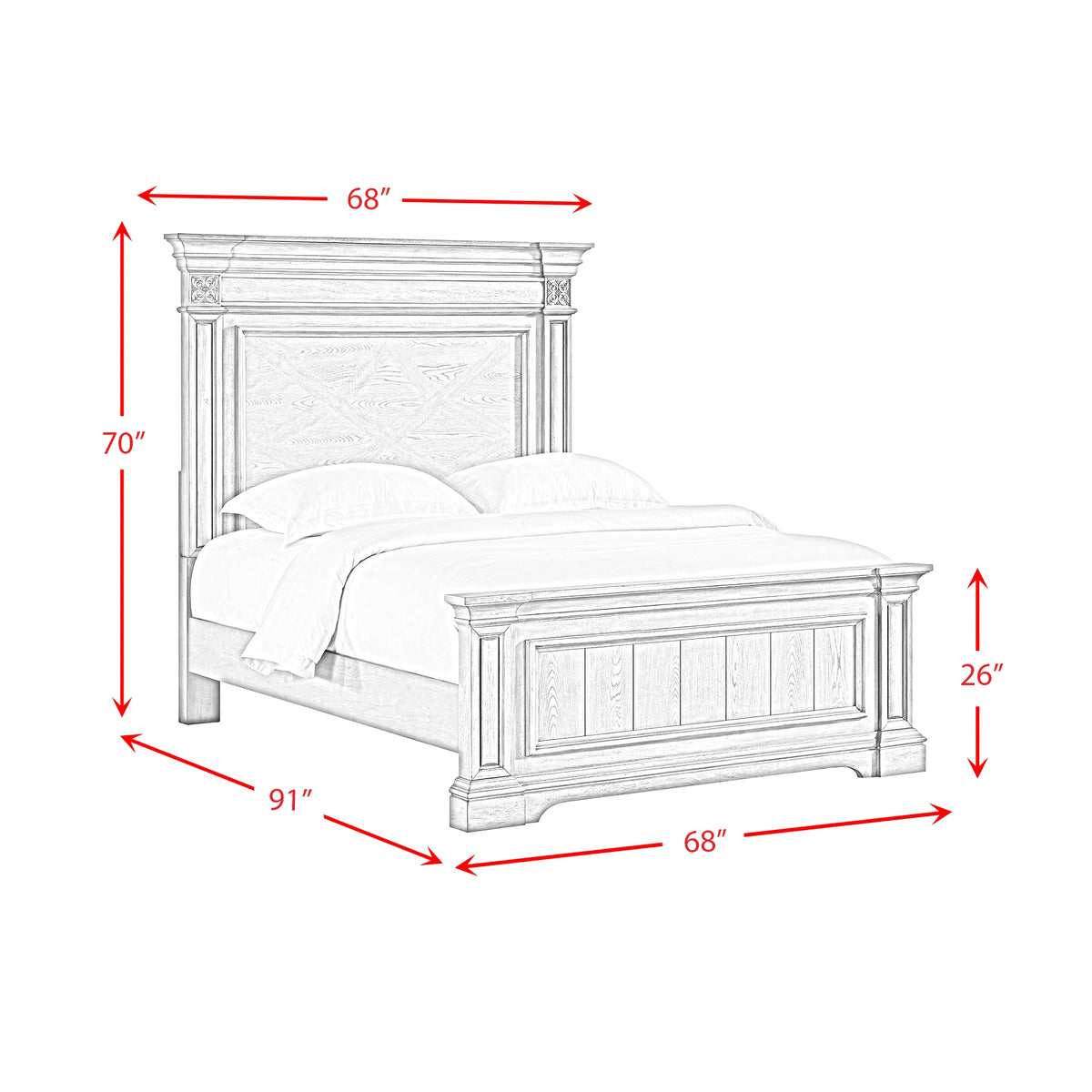 Glenmore Panel Bedroom Set