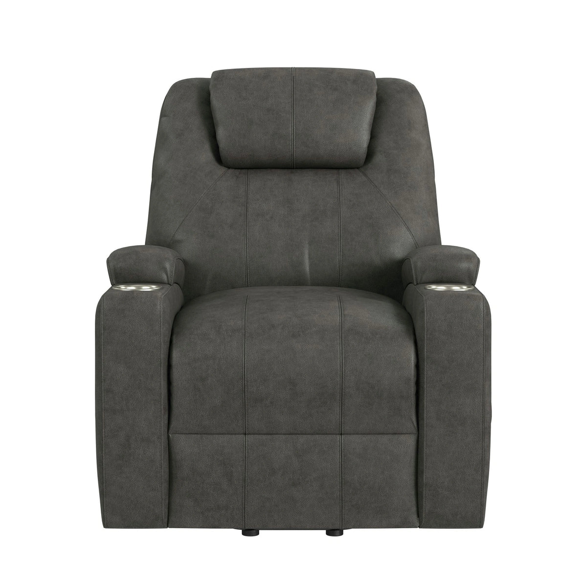 Kenmore P1 Lift Chair with Heat Massage in Simba DK Grey