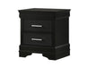 Crown Mark Amalia Nightstand in Black image