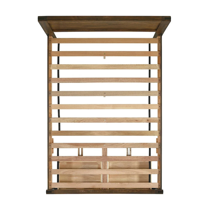 Warner Queen Storage Bed in Chesnut - Jack’s Furniture and More (Laredo, TX)