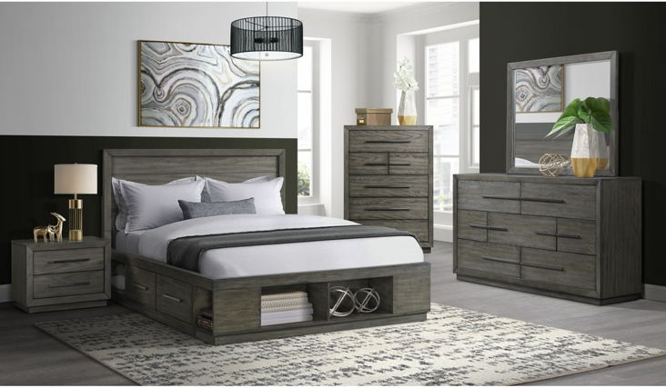 Elation 7 Drawer Dresser in Gray - Jack’s Furniture and More (Laredo, TX)
