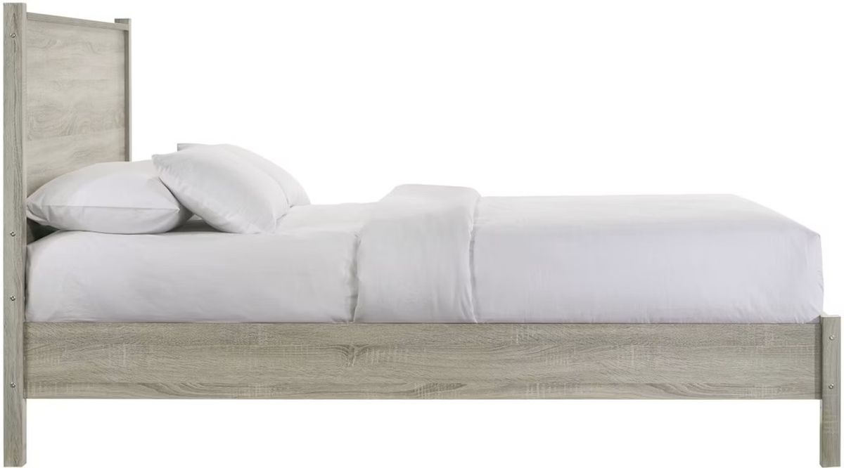 Ernesto Queen Panel Bed in Grey - Jack’s Furniture and More (Laredo, TX)