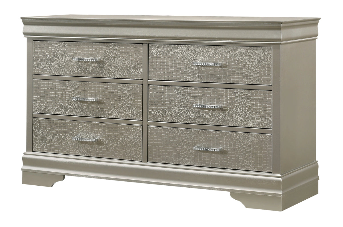 Crown Mark Amalia Dresser in Silver image
