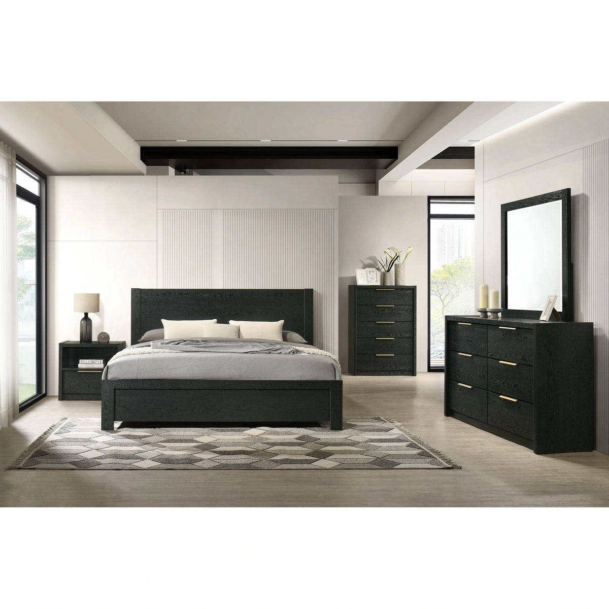 South Bend Bed in Black