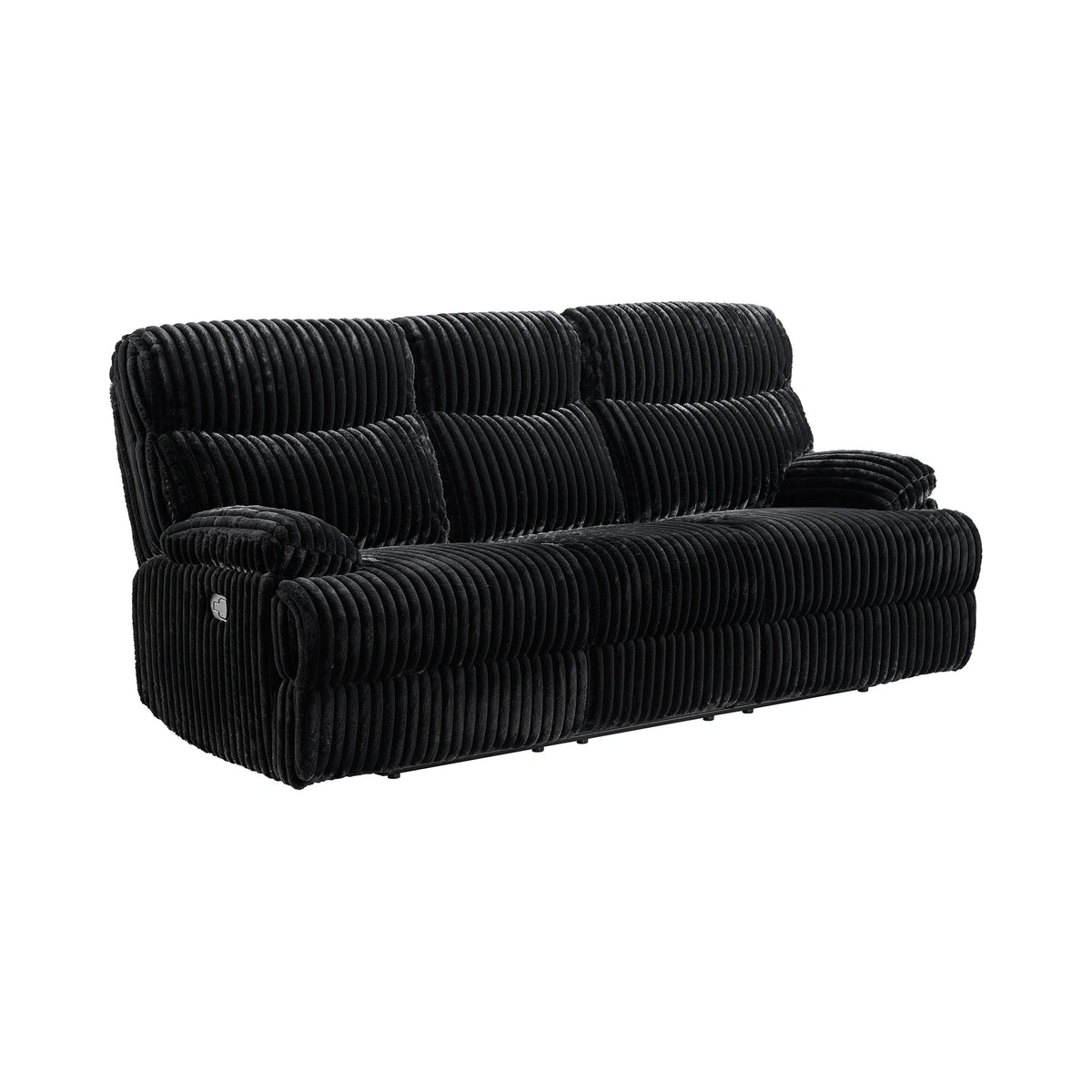 Admiral Living Room Set in Masis Black