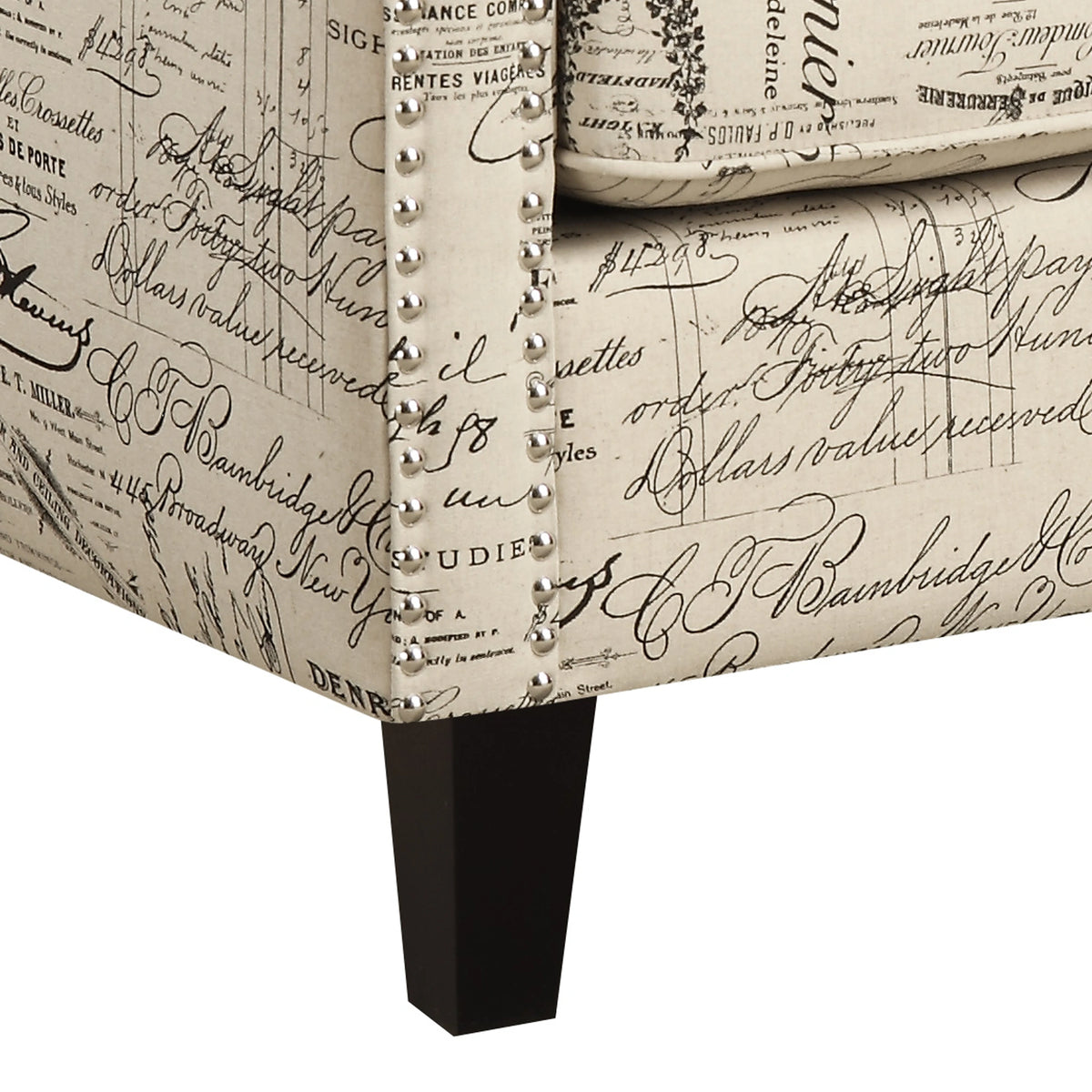 Erica 497 Chair W/Chrome Nails French Script (ISTA 3)