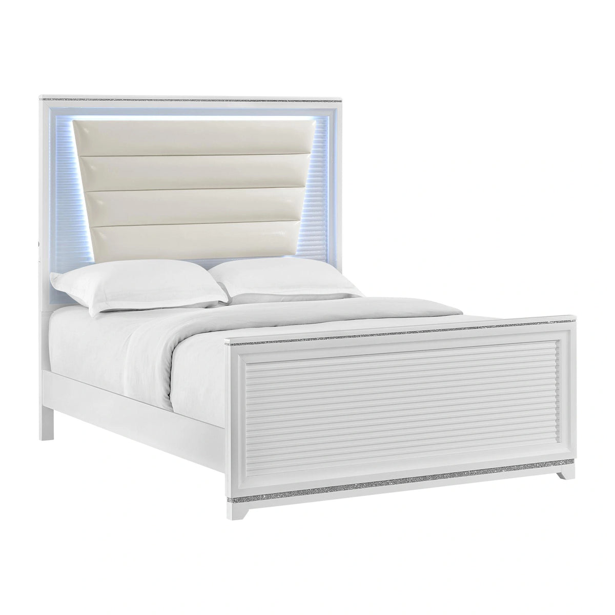 Denmark UPH Bedroom Set with Lights