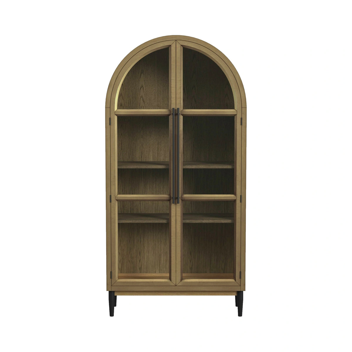 Orion Bookcase in Weathered Oak