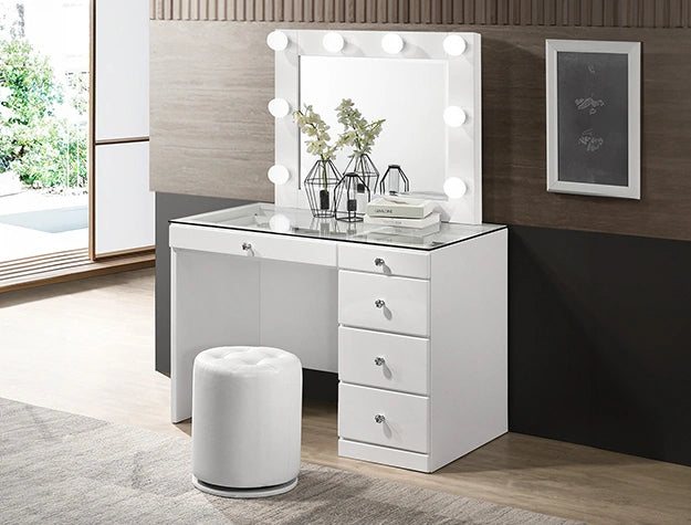 Morgan Round Swivel Stool