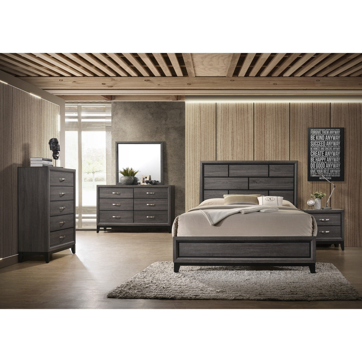 Crown Mark Akerson Chest In Grey
