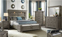 Kings Court King Storage Bed in Grey - Jack’s Furniture and More (Laredo, TX)