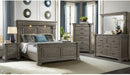 Kings Court Nightstand in Grey - Jack’s Furniture and More (Laredo, TX)